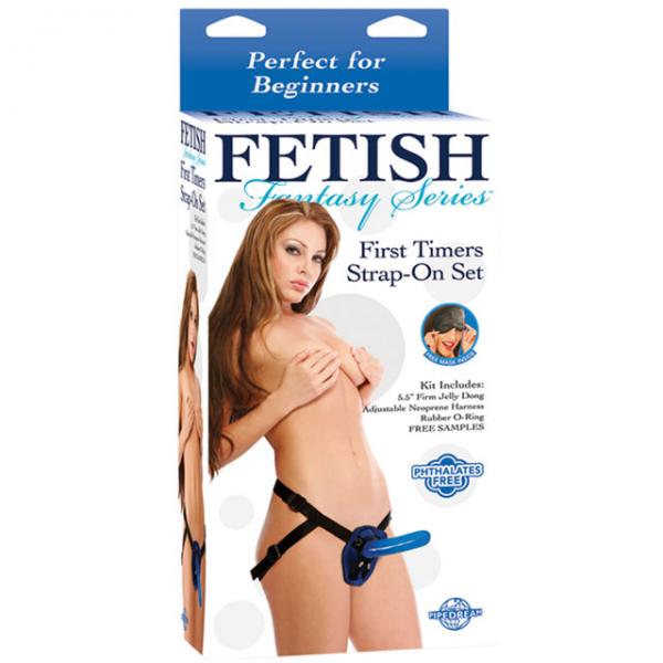 Fetish Fantasy First Timers Strap-on Set Blue