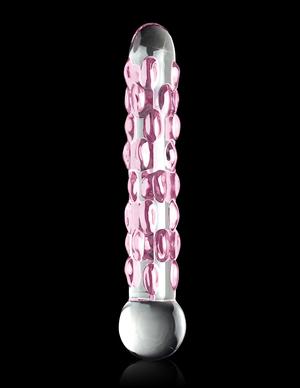 Icicles No 7 Glass Wand Massager Clear