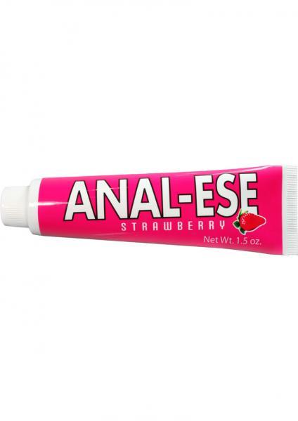 Anal Ese Anal Lubricant Strawberry 1.5oz