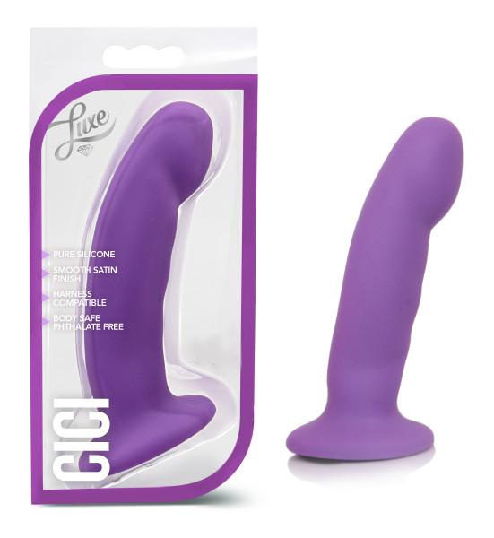 Cici Pure Silicone Dildo Purple