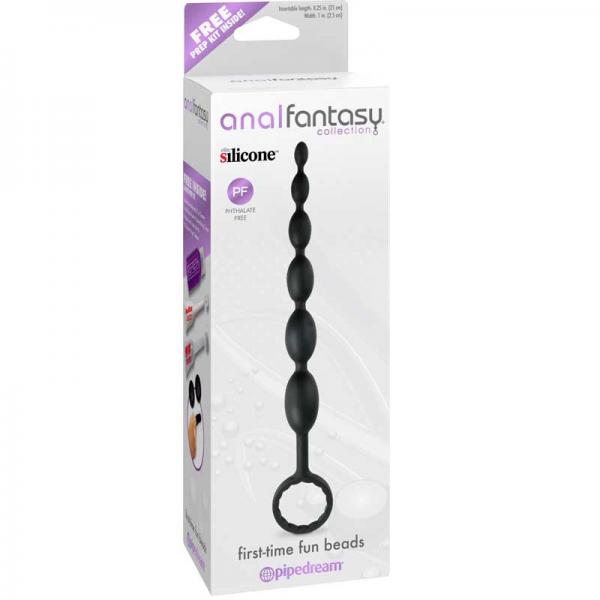 Anal Fantasy First Time Fun Beads Black