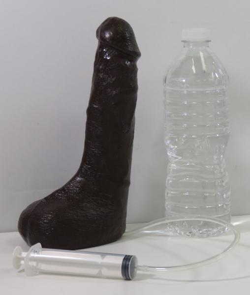 Squirting Realistic Black Dildo