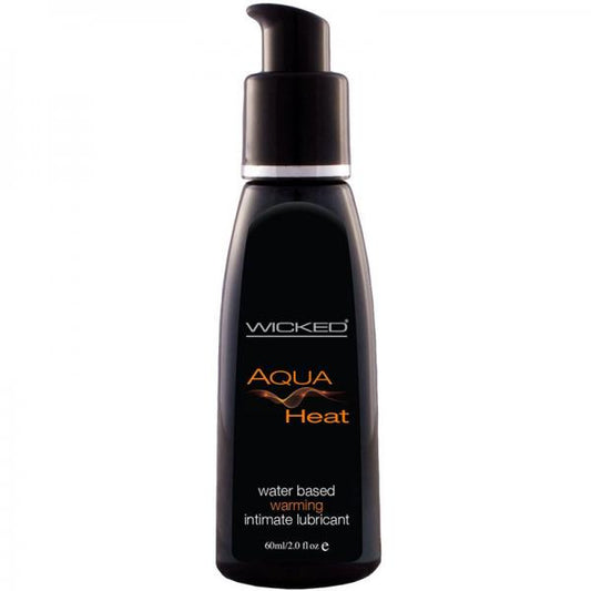 Wicked Aqua Heat Water Based Warming Lubricant 4oz