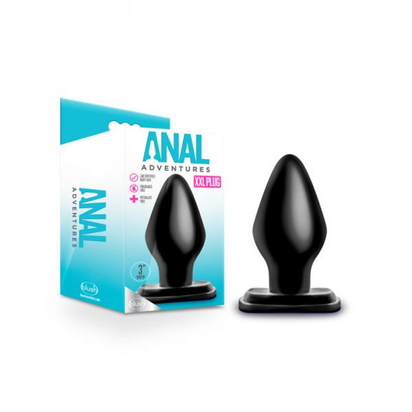 Anal Adventures Xxl Plug Black